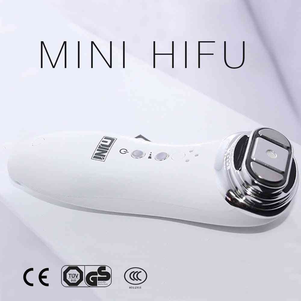 Ultradźwiękowe mini hifu do odmładzania skóry, liftingujące zabiegi kosmetyczne, ultradźwiękowe urządzenie do pielęgnacji skóry o wysokiej intensywności - wtyczka au
