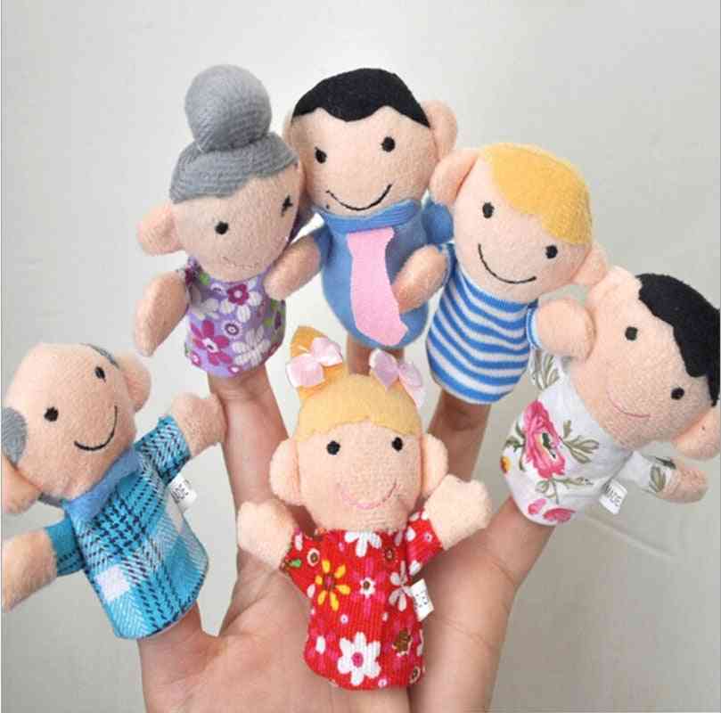 Baby Kids Finger Animal Educational Story, Puppets Cloth Plush