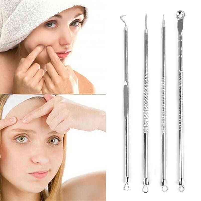 Blackhead Removers Acne, Pimple Stick Against Black Dots Tools For Face Clean