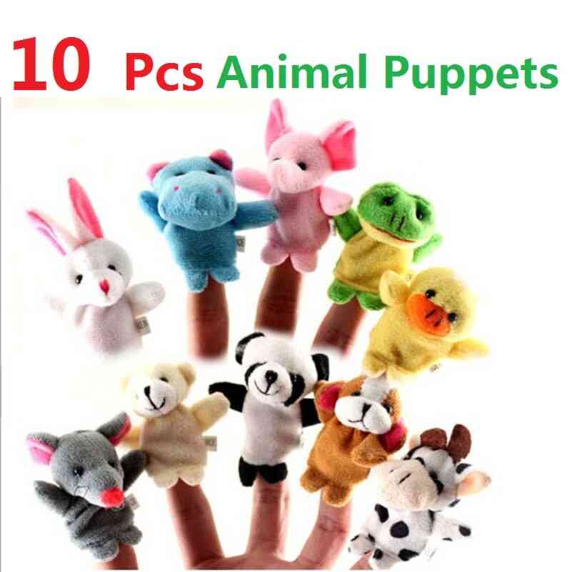 Animal Finger Puppet Plush For Kid Birthday