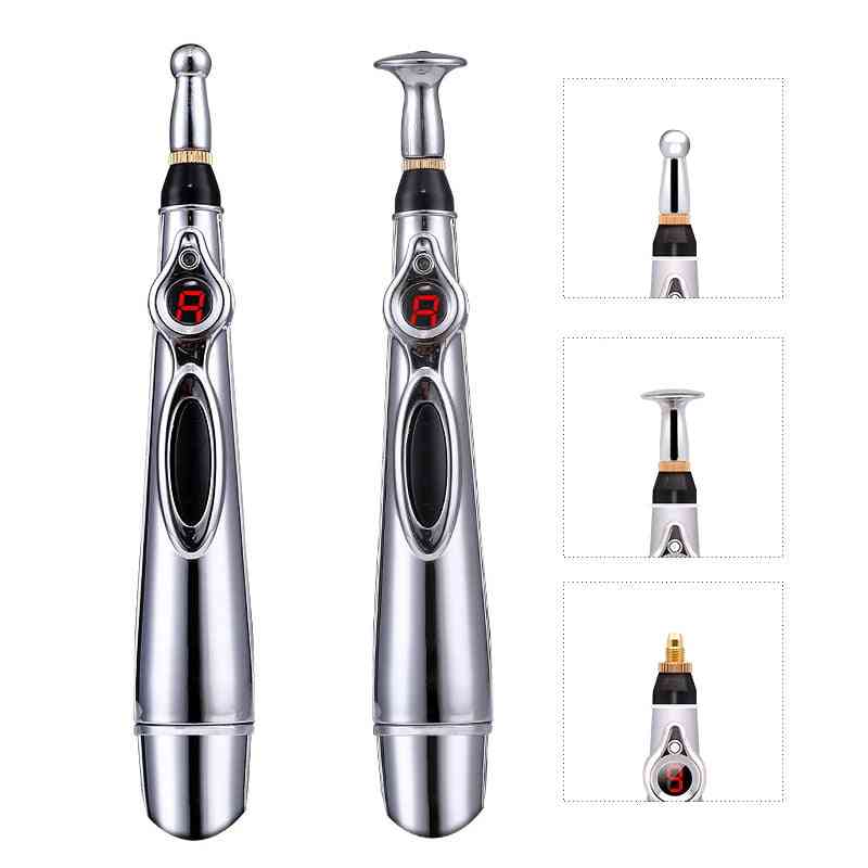 Electronic Acupuncture Pen Electric Meridians Laser Therapy, Heal Microcurrent Massage Pen