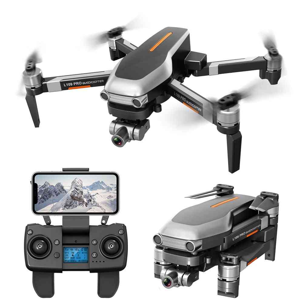 Drone med 2 akse anti shake selvstabiliserende wifi quad copter drone - l109pro 1b cb