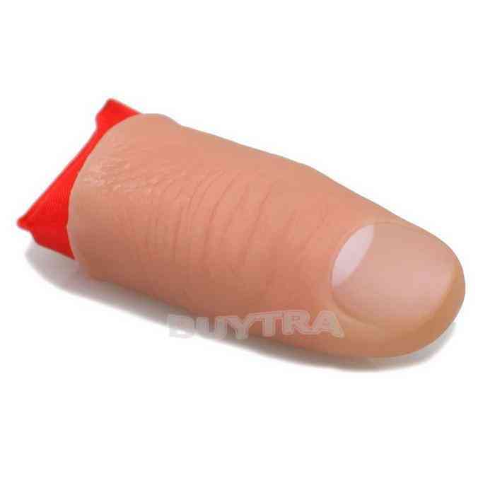 Fake Soft Thumb Props For Magic Trick - Prank Party Favor