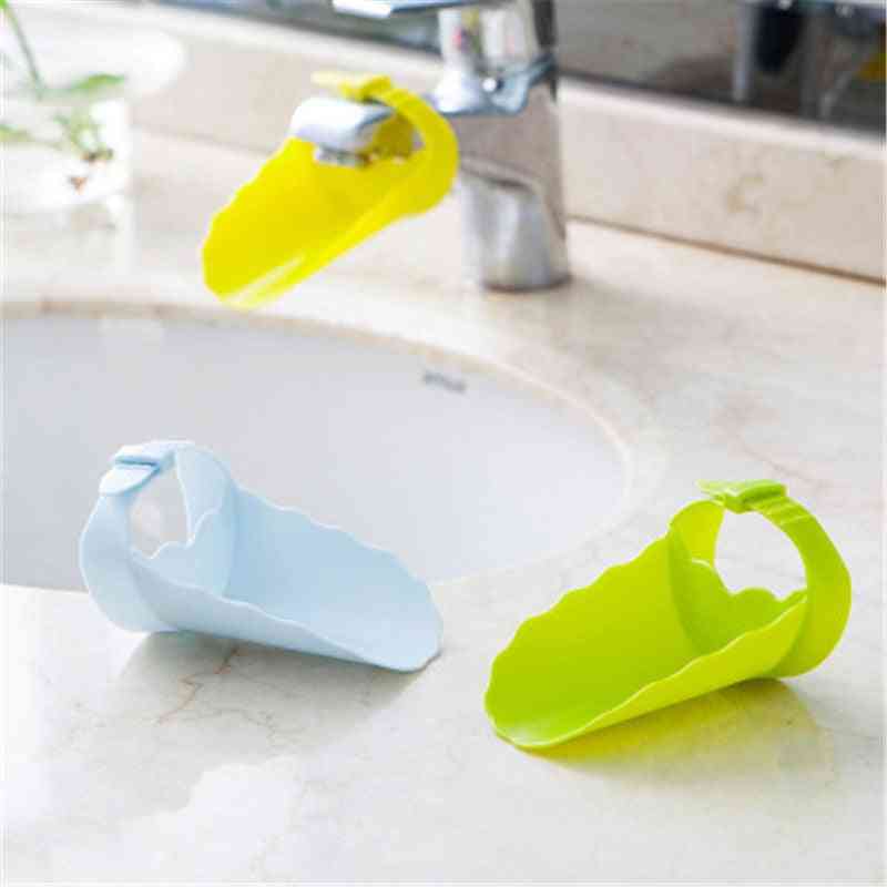 Baby Bath, Kids Faucet Extender - Hand Washing Extender For Bathroom Sink