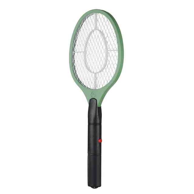 Electric Hand Held Bug Zapper - Insect Fly Swatter Racket Portable Mosquitos Killer
