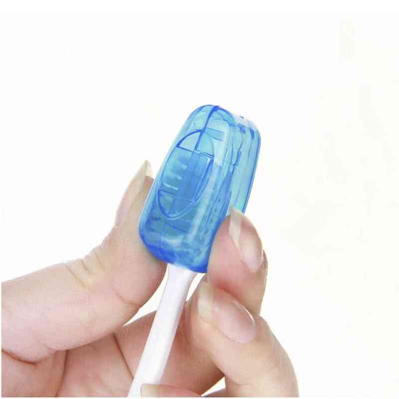 Veelkleurige draagbare plastic tandenborstelhouder, hoes voor op reis, wandelen, kamperen - China