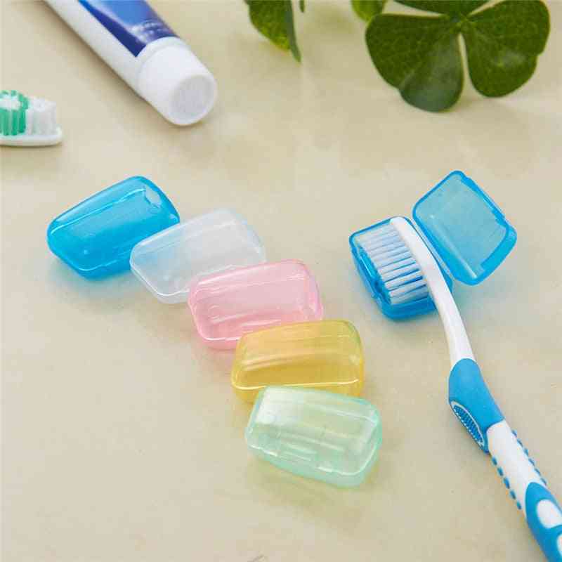 Mehrfarbige tragbare Zahnbürstenhülle aus Kunststoff, Abdeckung für Reisen, Wandern, Camping - China