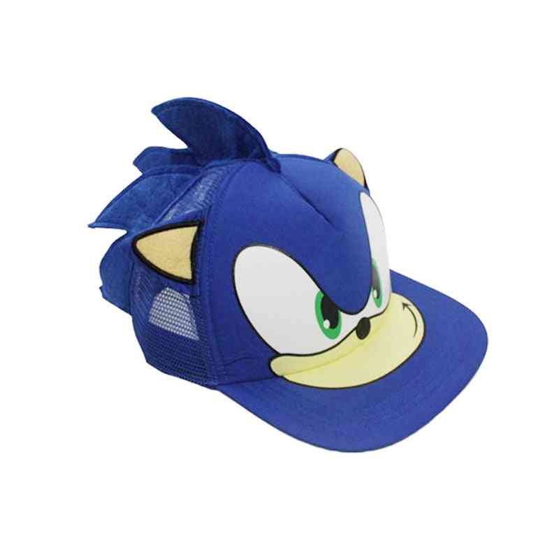 Cute Sonic Cartoon Youth Adjustable Baseball Cap