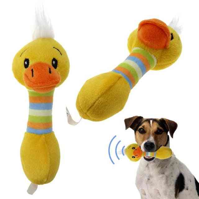 Pet Plush Dog Toys - Toot, Squirrel, Dog Chew Squeak