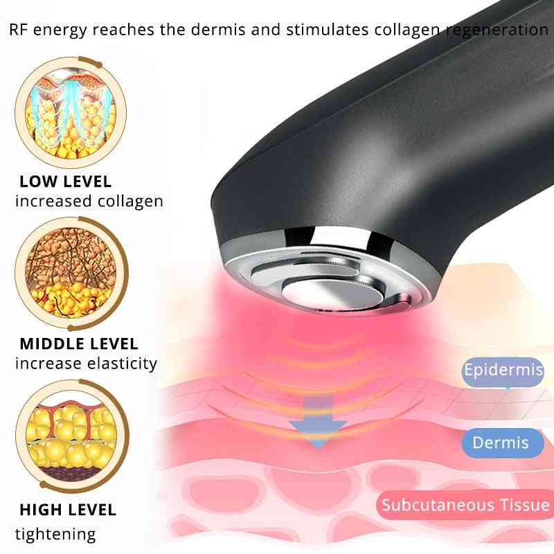 Ems Mesotherapy Electroporation- Rf Radio Frequency Facial Led Photon Skin Care For Face Lift Tighten Beauty Machine