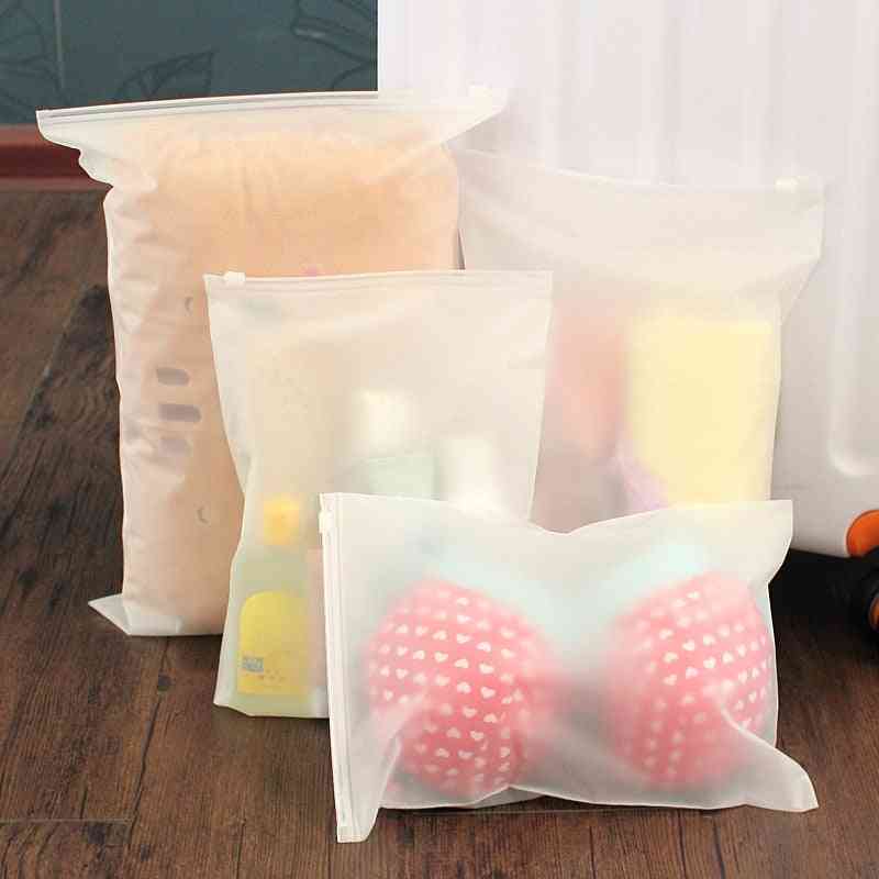 Transparent Foldable Dust Cover Cloth Bags - Wardrobe Storage / Organizer