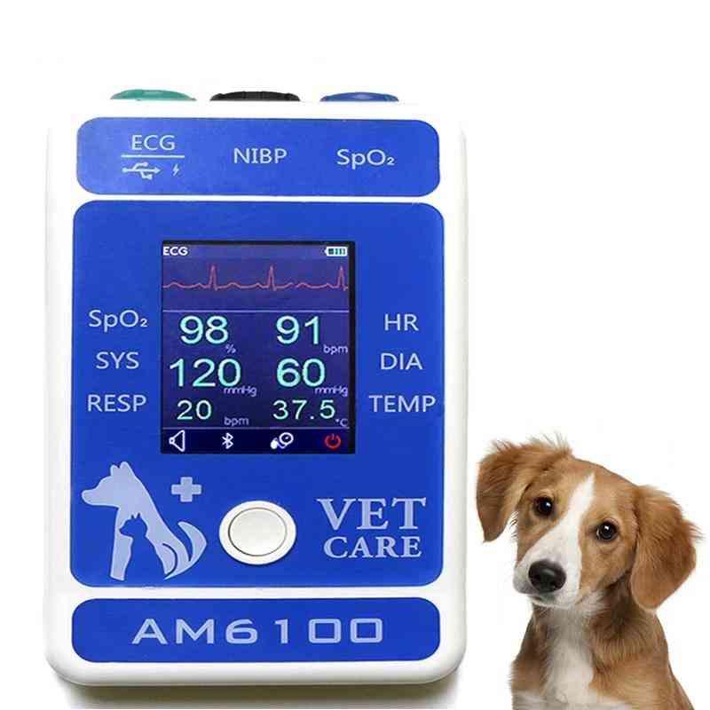 Monitor de paciente veterinario portátil spo2 bluetooth con pantalla tft lcd de 2,4 pulgadas -
