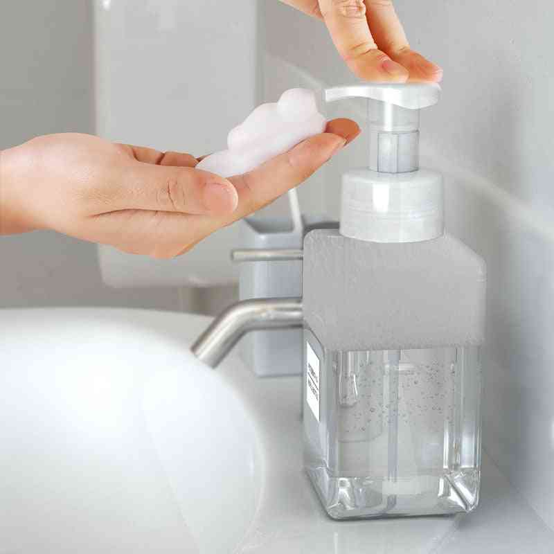 Soap Foam Foaming Pump Empty Square Bottle