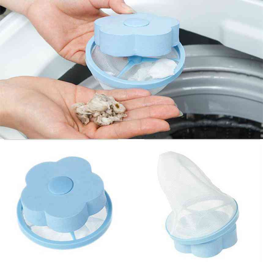 Mesh Filter Hair Removal Device For Wool Floating Washer Laundry Cleaner