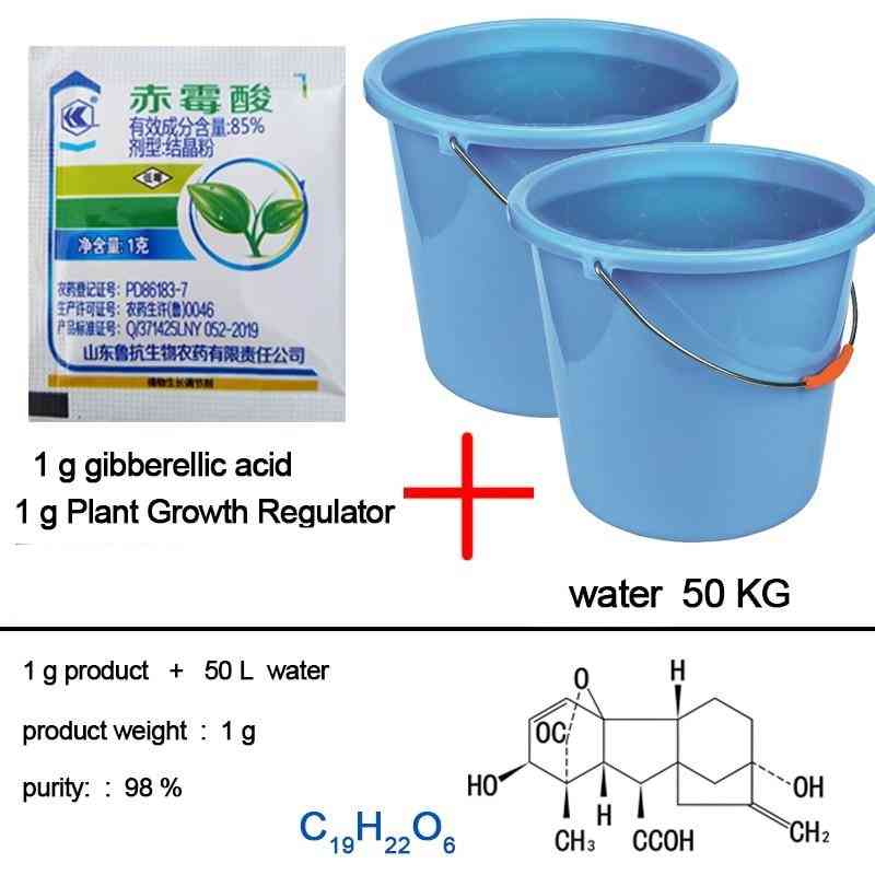 Concentrate Gibberellic Acid Increase Plant Growth Fertilizer