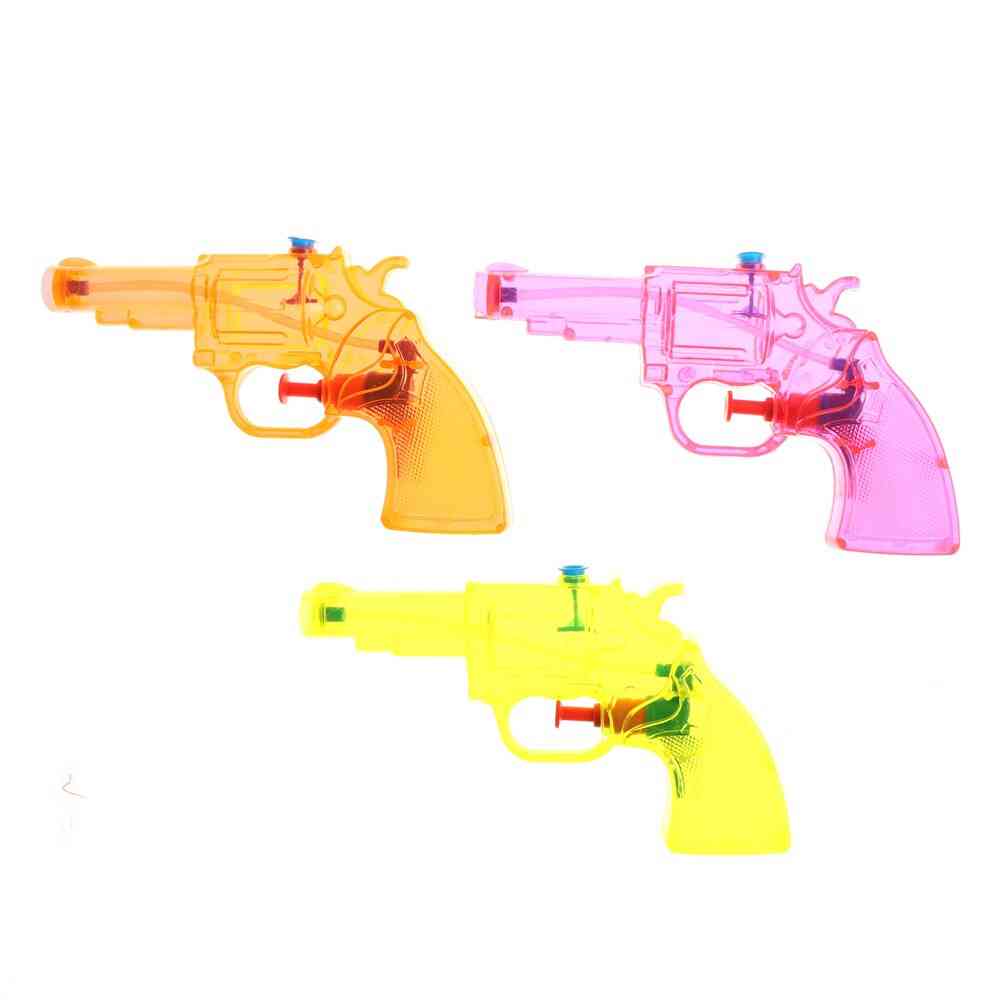 Průhledná vodní stříkací pistole - letní venkovní hrací hračka