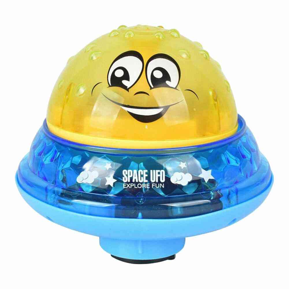 Spray Water Bath Toy- Automatic Induction Sprinkler Swimming Pool Lighting Summer Outdoor Play Game Shower
