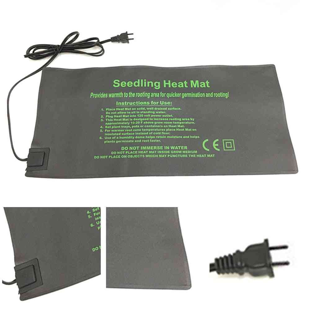 Heating Pad, Waterproof, Warmer Bed Mat For Seed Germination Plant