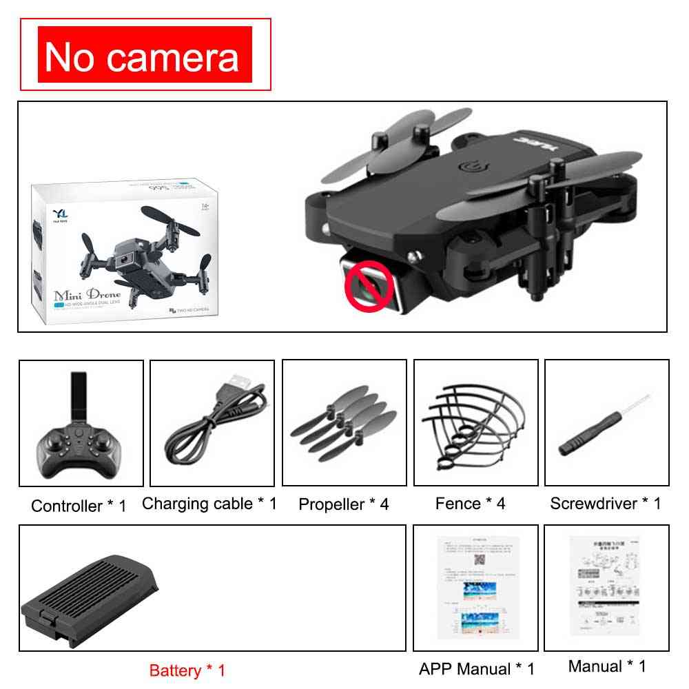 Mini rc drone 4k hd kamera wifi fpv lufttryck höjdunderhåll 15 minuter batteritid vikbar fyrhjuling leksak - 1080p 1b-200006153