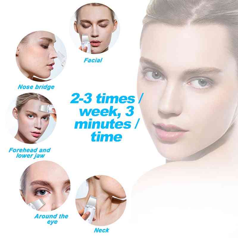 Ultrasonic Skin Scrubber - Face Blackhead, Acne Removal Machine