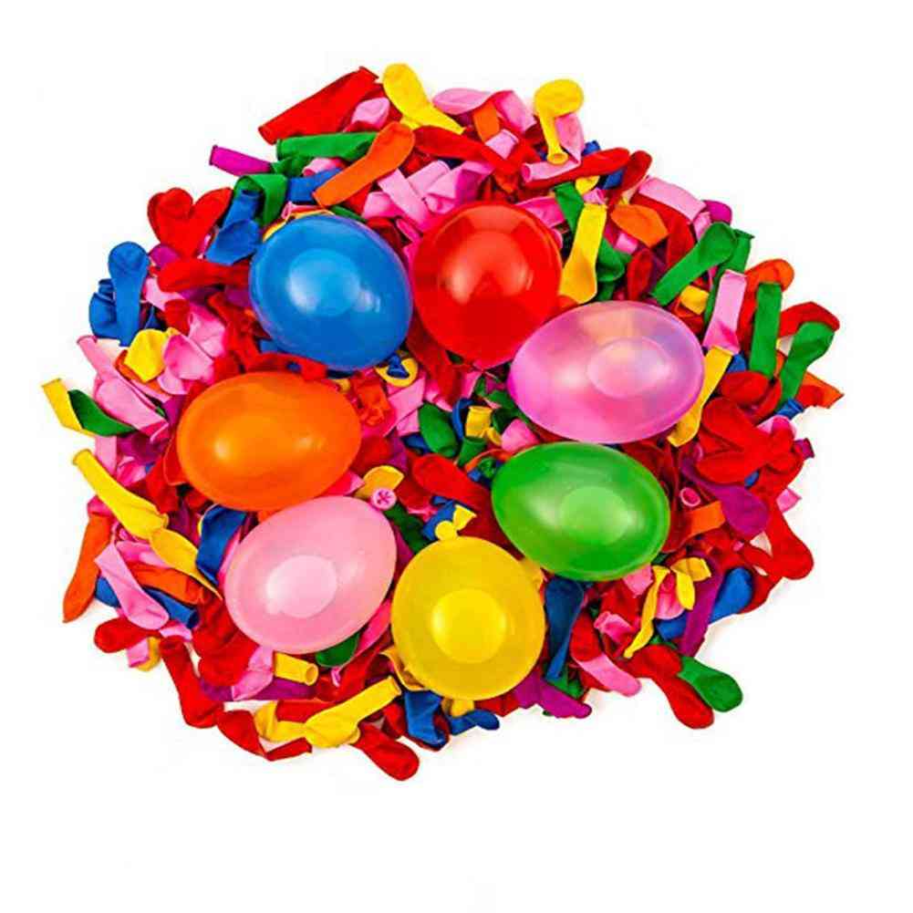 1000 pcs, balões de água polo com recarga rápida e fácil kit de látex, balões bomba, jogos de luta para crianças / adultos -