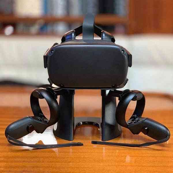 Stojak, uchwyt na zestaw słuchawkowy i stacja do Oculus Rift (czarny) -