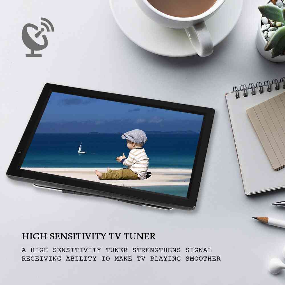 Uhf/vhfatv/ 14inch Portable Digital Tv High Sensitivity Tuner Tv Program Recording 1080p