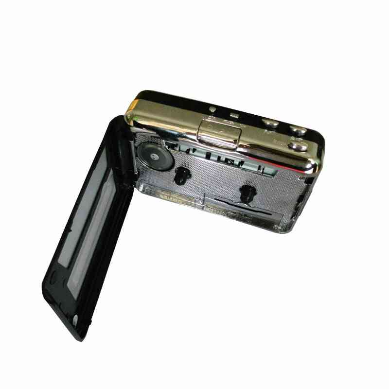 Fita cassete usb para conversor de mp3 - gravador e reprodutor adaptador de captura -