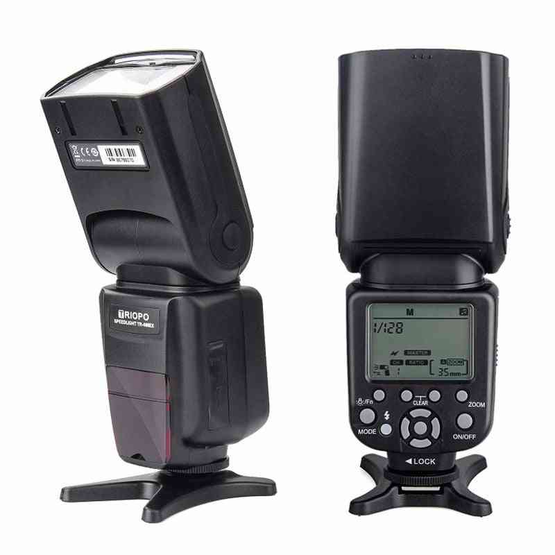 Triopo Wireless-Modus TTL Speedlite Blitzgerät für Canon 5D Nikon D750 D800 D3200 D7100 DSLR-Kamera als Yongnuo Yn-568ex -
