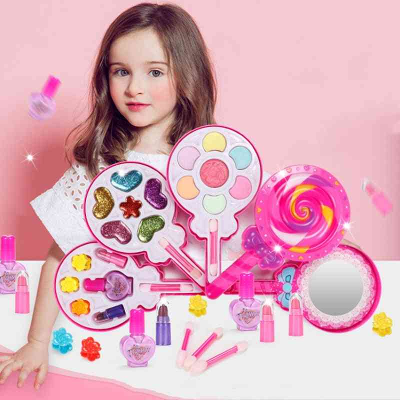 Washable, Safe And Non-toxic Make Up Set For-pretend Play