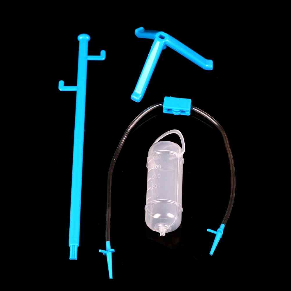 1 Set Child Medical Kit With Hanging Bottle- Simulation Hospital Pretend Play Doctor Play Set Toy For Role-playing Games