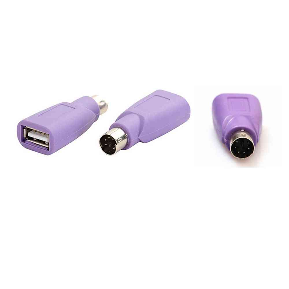 Usb Female To Ps2 Male, Computer Mouse And Keyboard Interface Conversion Adapter