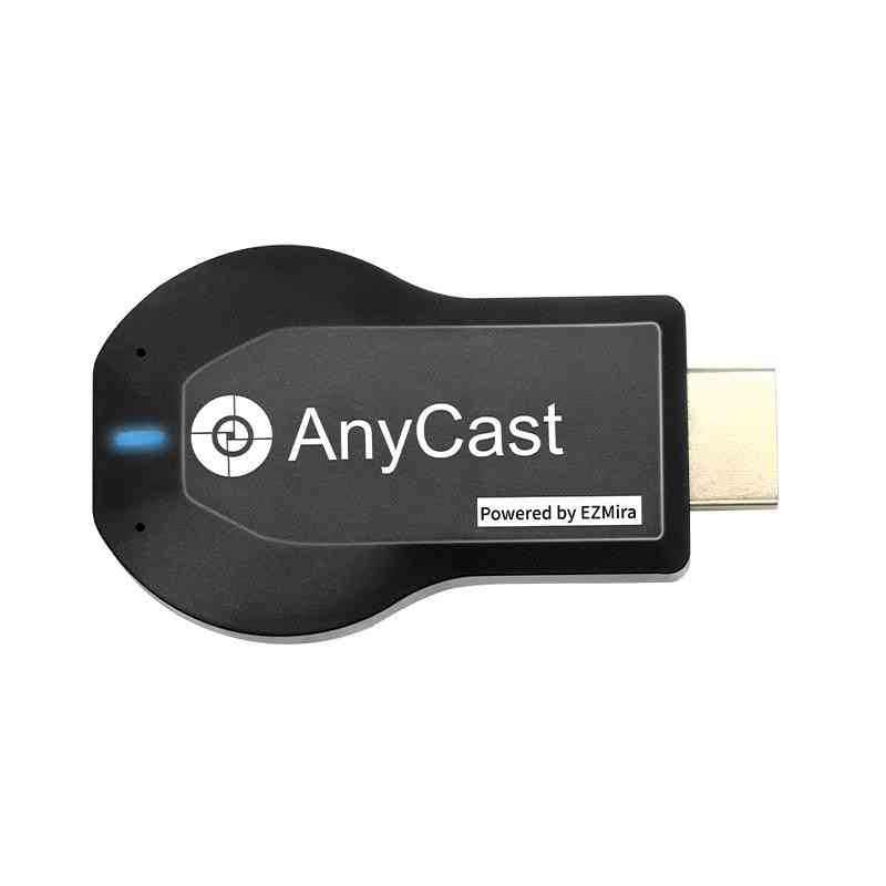Anycast m2 plus trådlös hdmi media video wi-fi 1080p display, dongelmottagare android adapter tv-stick dlna airplay miracast -