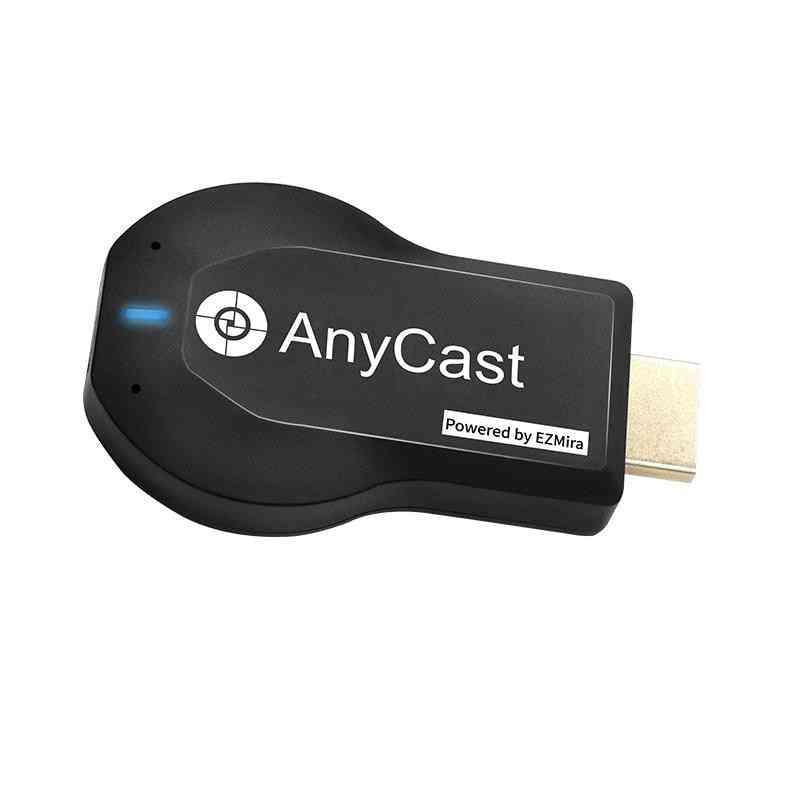 Anycast m2 plus langaton hdmi media video wi-fi 1080p -näyttö, dongle-vastaanotin android-sovitin tv-tikku dlna airplay miracast