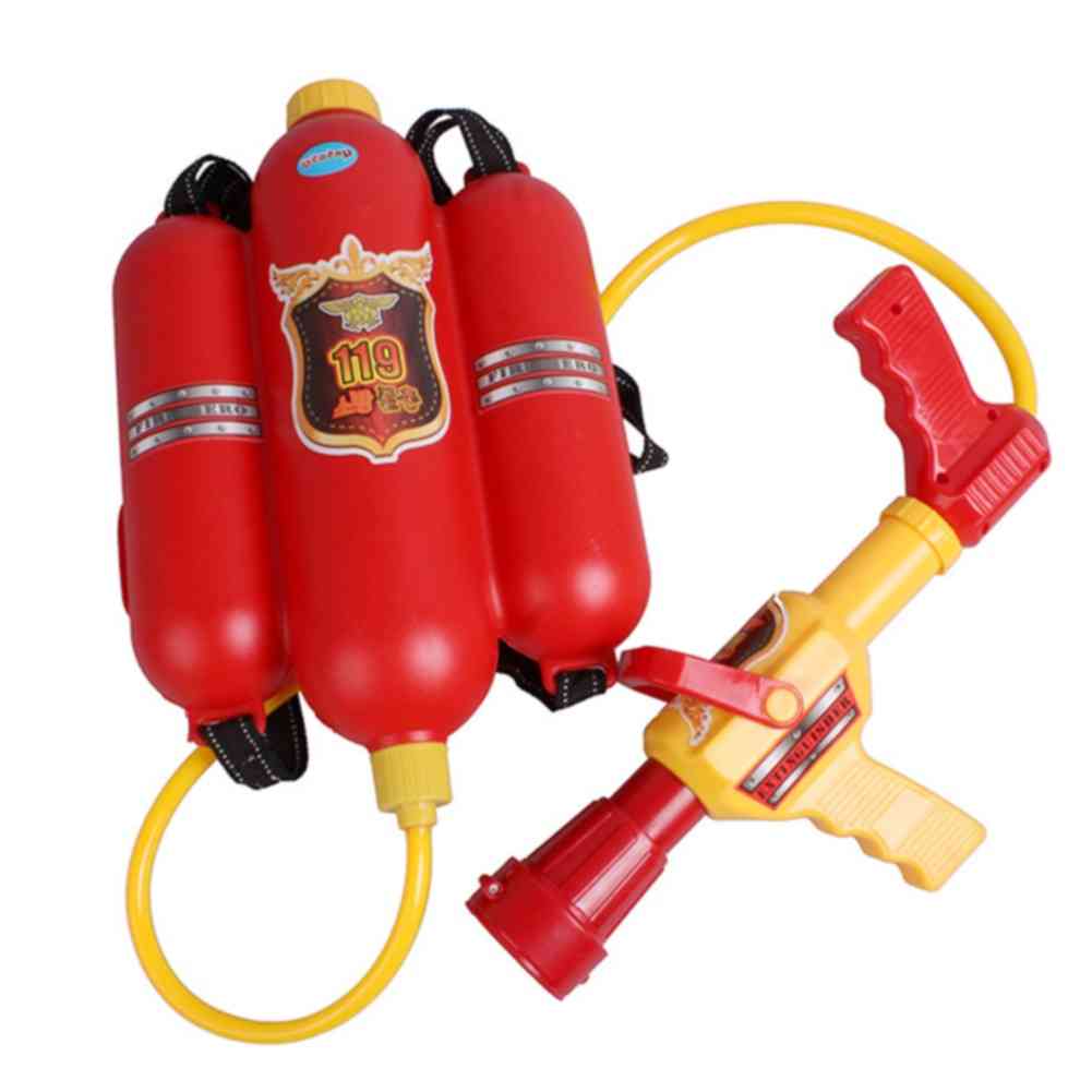 Outdoor-Requisiten Sommer Wasserpistole Kinder- Kunststoff Squirter Strandsprüher Kinder Geschenk Feuerwehrmann Spielzeug langlebig - Feuereimer