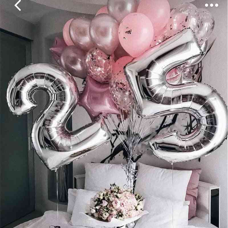 32 Inch Number Balloons