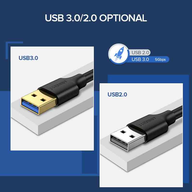 Prodlužovací kabel USB na USB typu A, prodlužovač USB na zástrčku