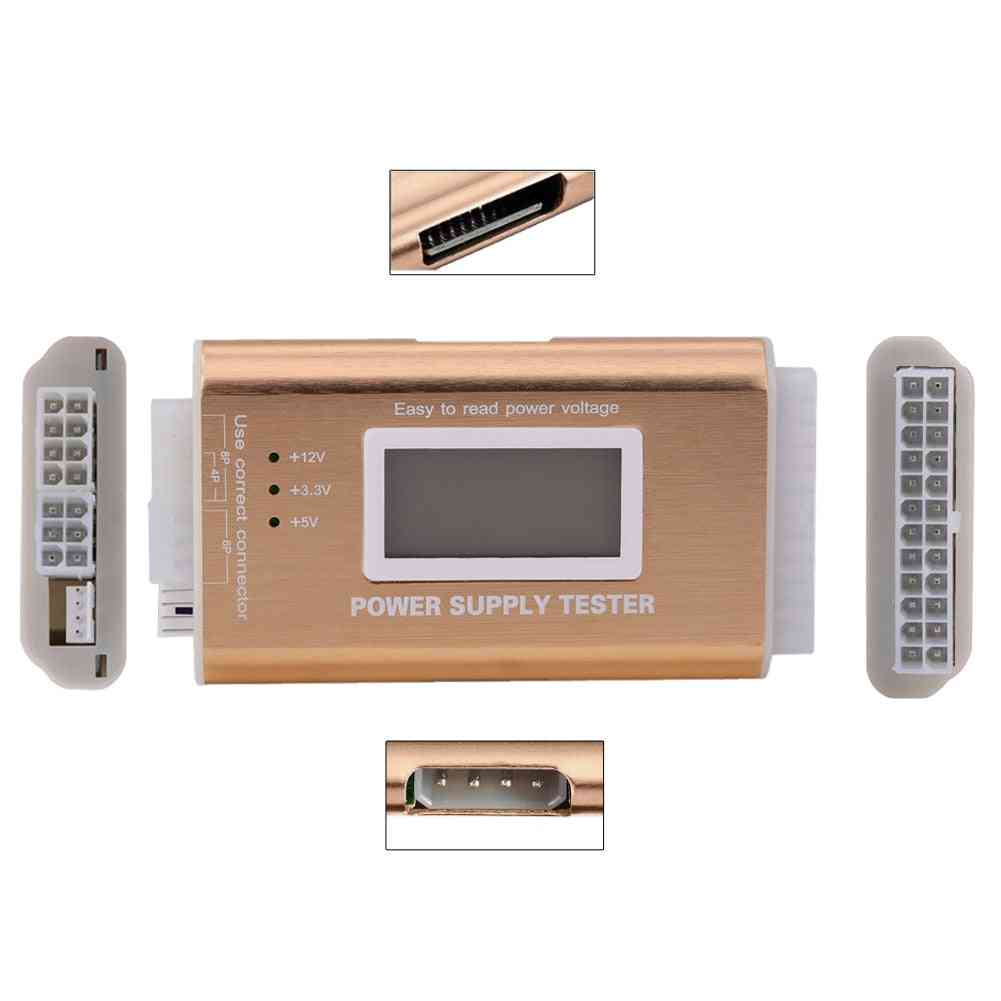 Digital Lcd Power Supply Tester - Support Hdd Interface