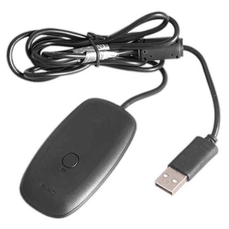 безжичен геймпад компютър, адаптер, usb, приемник за контролер за игрална конзола на Microsoft xbox 360 (опция 1)