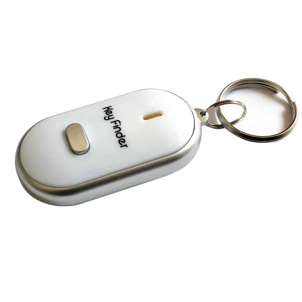 Vyhľadávač kľúčov, inteligentný kľúč proti stratám s led baterkou - sledovač hľadania kľúčov píšťaliek