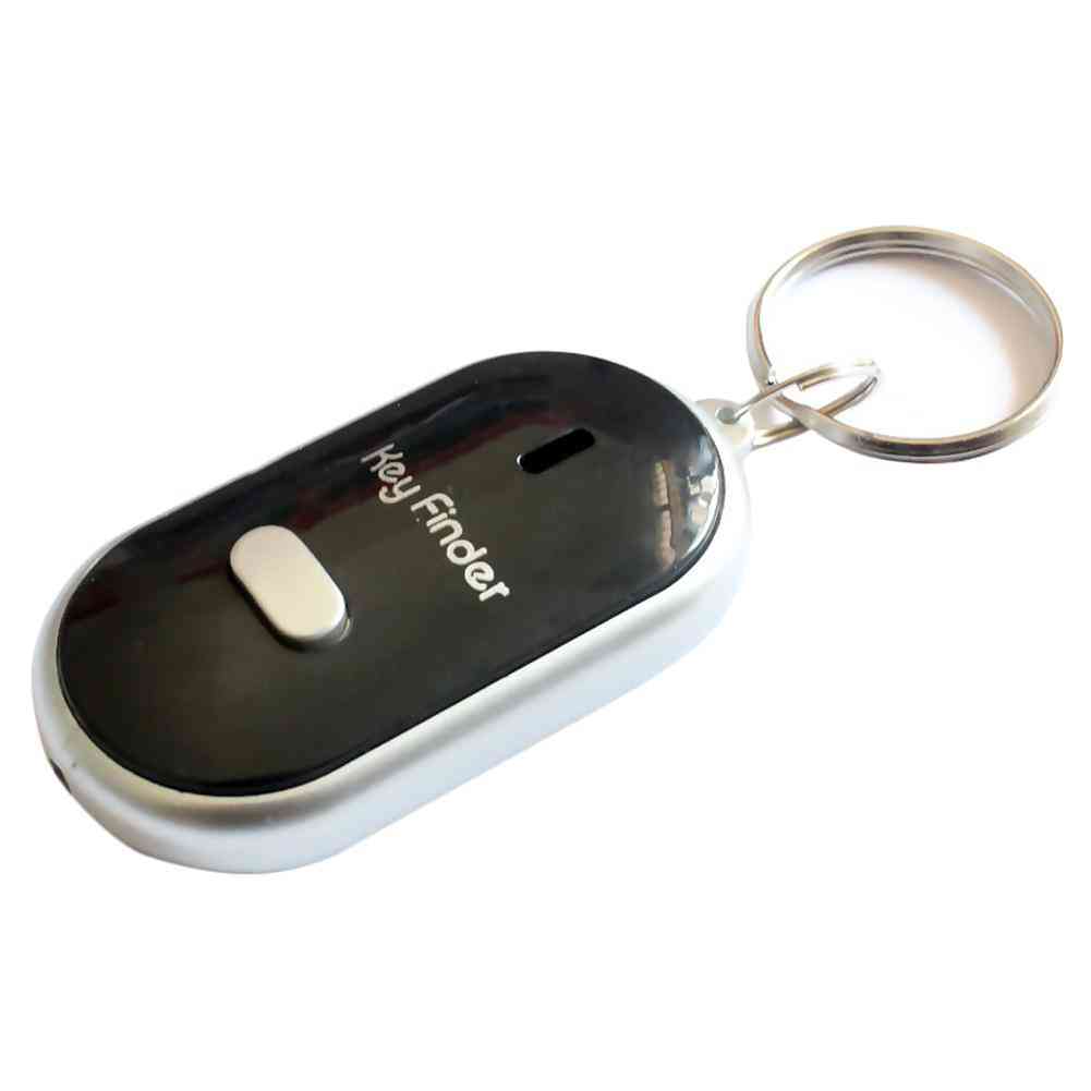 Vyhľadávač kľúčov, inteligentný kľúč proti stratám s led baterkou - sledovač hľadania kľúčov píšťaliek