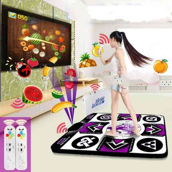 Single, Non-slip Yoga And Dance Mat With Remote Controller-sense Game For Pc & Tv