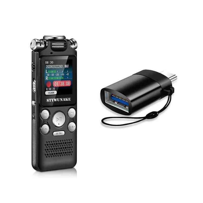Reportofon digital portabil, cu cablu de date, tip-c otg și căști