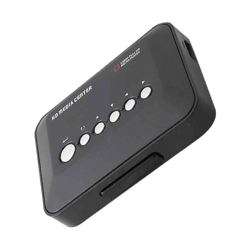 Mini Media Player Center - Usb Sd Mmc Remote Controller