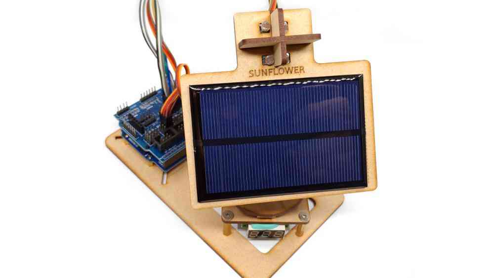 Arduino Intelligent Solar Tracking Equipment - Stem Programming Parts