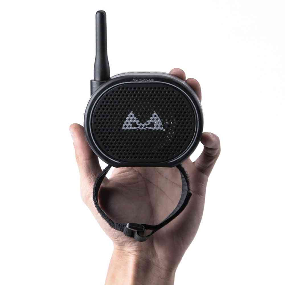 Mini draagbare usb opladen afstandsbediening drone, megafoon draadloze luidspreker -