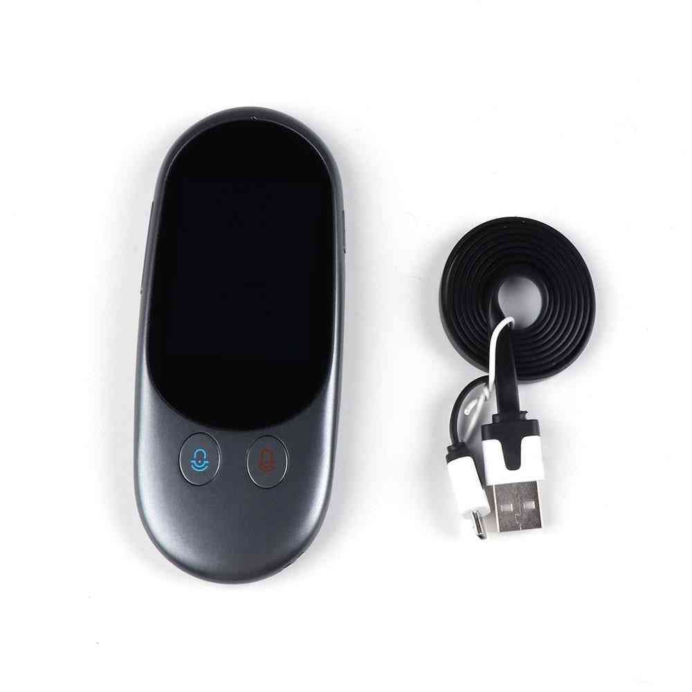 Mini Pocket Real Time Multi Languages Offline / Online Portable Voice Translator