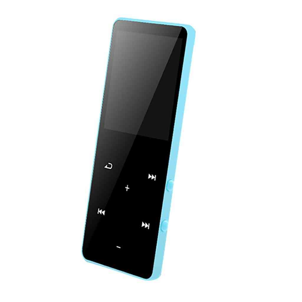 Mini bluetooth mp3, lettore mp4 da 4 gb con altoparlanti musicali fm media touch key sport - neri