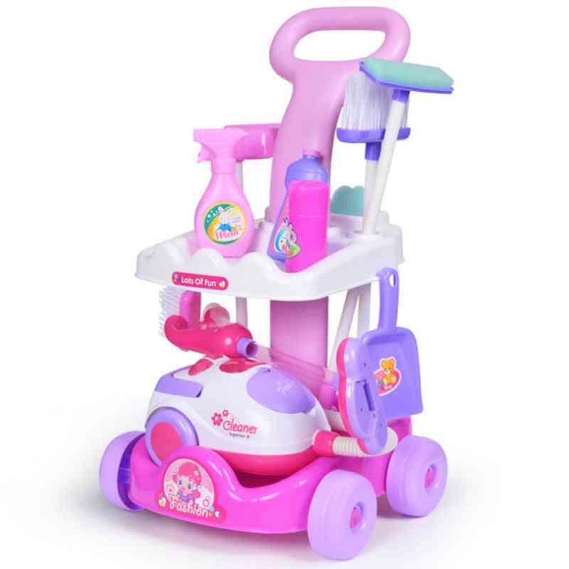Předstírat hrací hračku – simulační vozík na vysavač