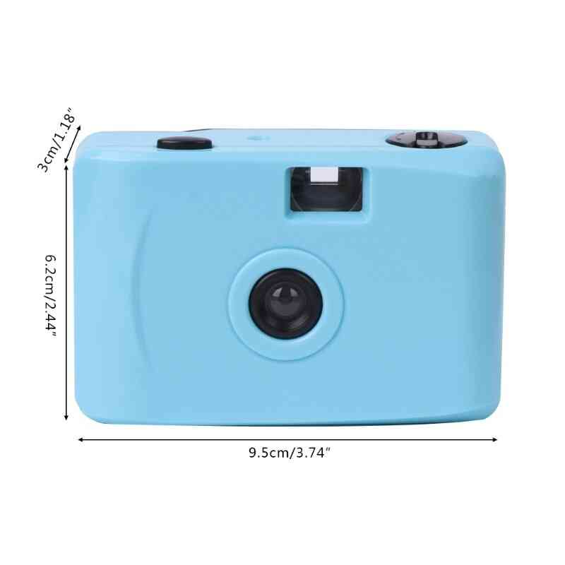 Lomo podwodna wodoodporna kamera mini uroczy film 35 mm w obudowie - niebieski